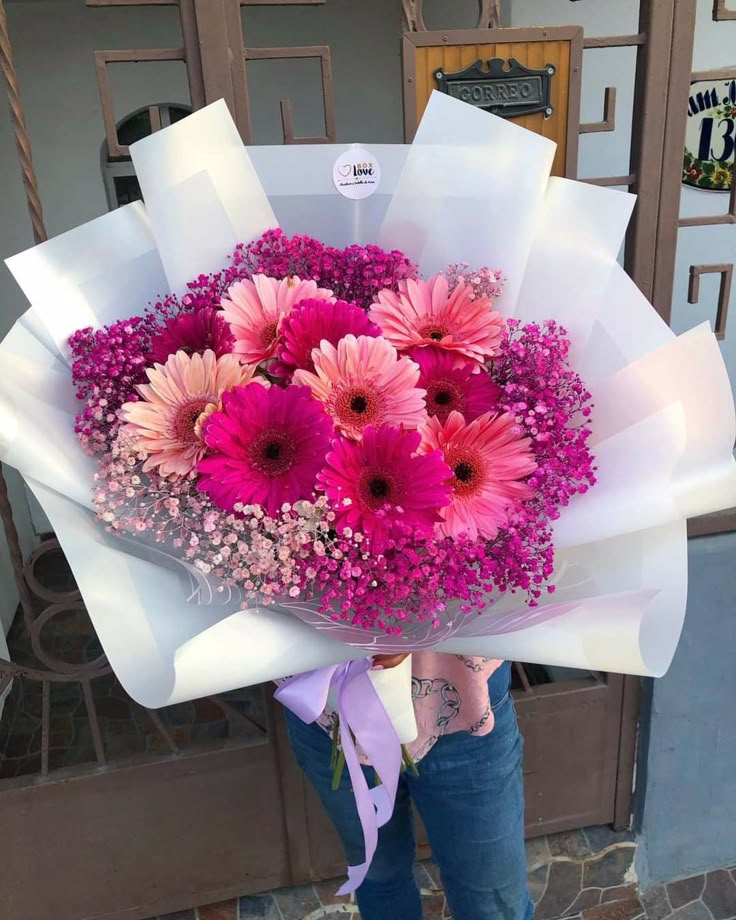 Gerberas rosadas